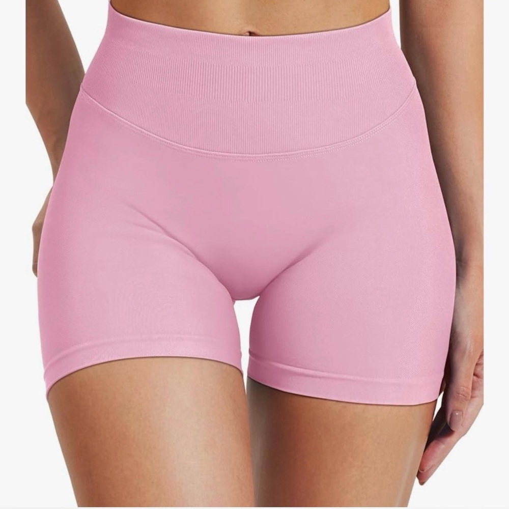 Pink Workout Shorts